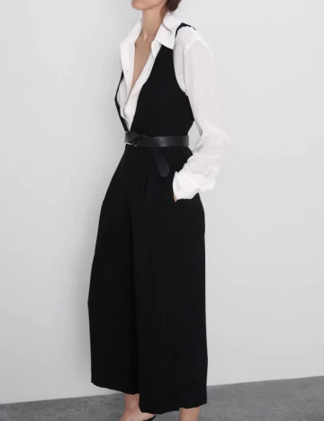 Salopeta Zara, negru, M