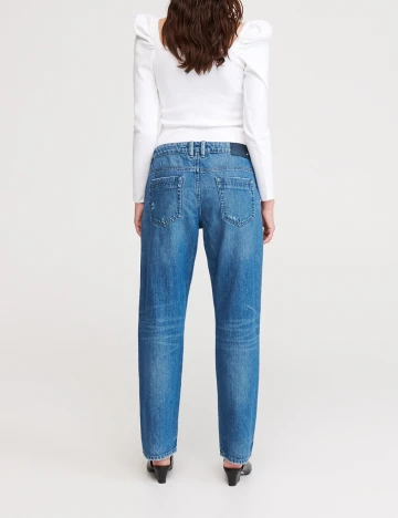 Blugi Reserved, albastru denim, 36