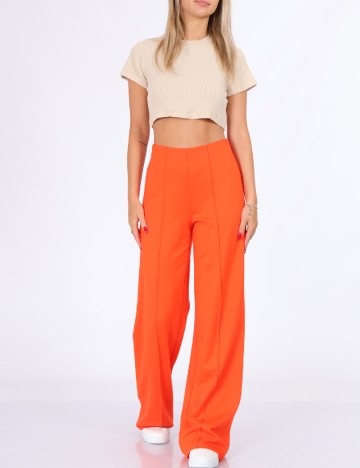 
						Pantaloni Only, portocaliu, S/32
