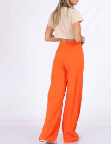 Pantaloni Only, portocaliu, S/32