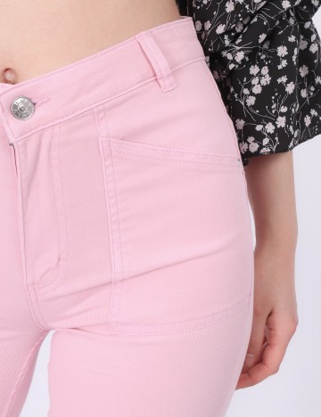 Pantaloni Only, roz, M/34