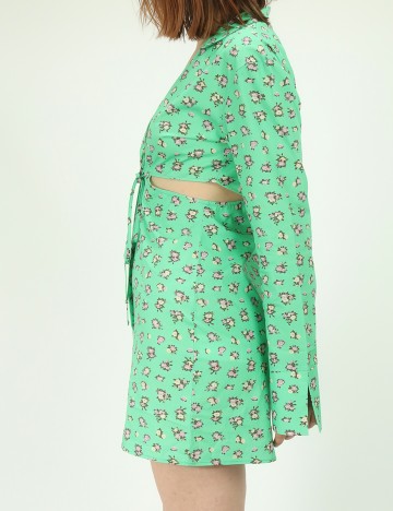 Rochie Scurta Noisy May, verde, M