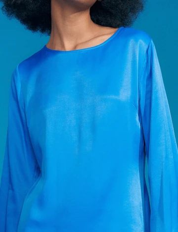 Rochie scurta Reserved, albastru, 34