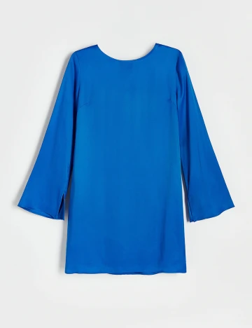 Rochie scurta Reserved, albastru, 34