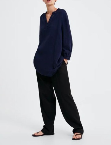 Camasa Zara, albastru, M