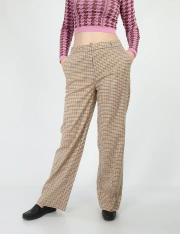 Pantaloni Only, maro, 38 Maro