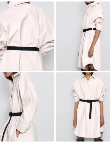 Blazer Zara, alb, M Alb