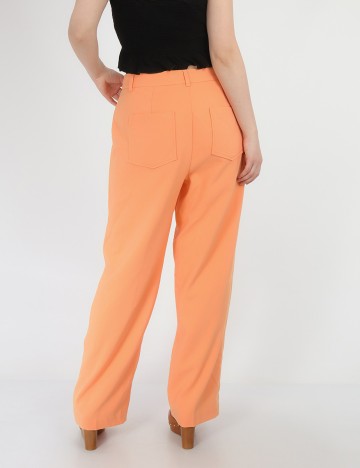 Pantaloni Vero Moda, portocaliu, 38