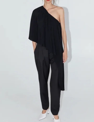 Top Zara, negru Negru