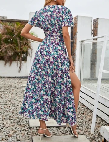 Rochie lunga SHEIN, floral, M