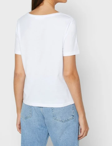 Tricou Mango, alb, S