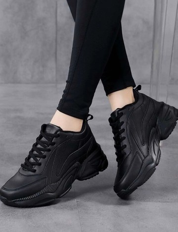 Adidasi SHEIN, negru, 40