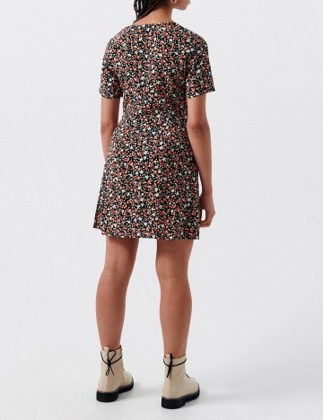 Rochie scurta CROPP, floral, XL