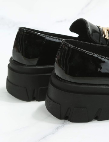 Mocasini SHEIN, negru, 36
