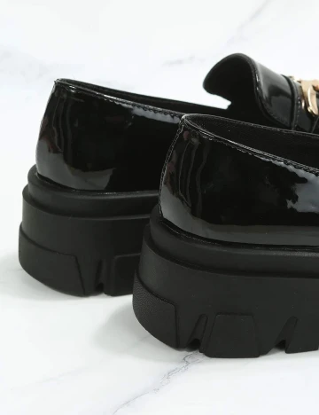 Mocasini SHEIN, negru, 36 Negru