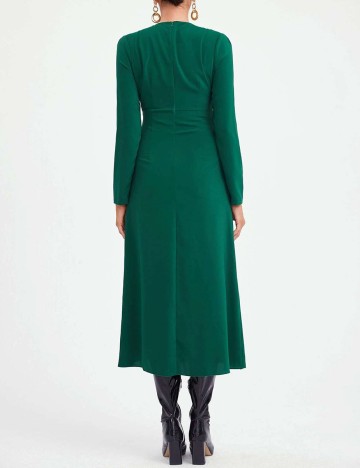 Rochie medie SHEIN, verde, XL