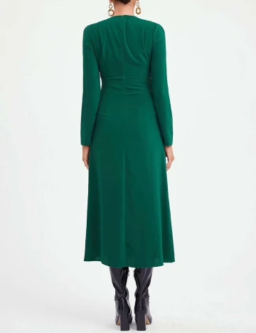 Rochie medie SHEIN, verde, XL