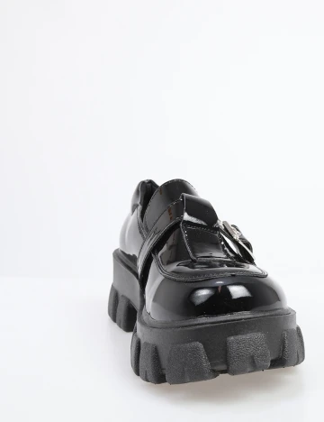 Mocasini SHEIN, negru, 39