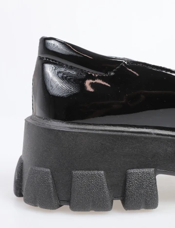 Mocasini SHEIN, negru, 39