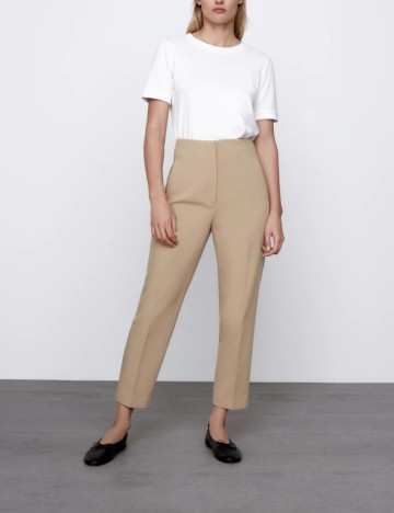 Pantaloni Zara, maro, M