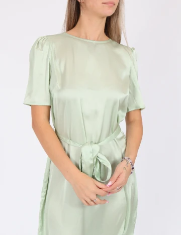 Rochie medie BUBBLEROOM, verde