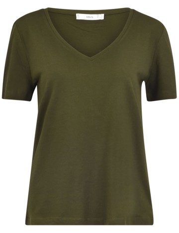 Tricou Mango, verde, M