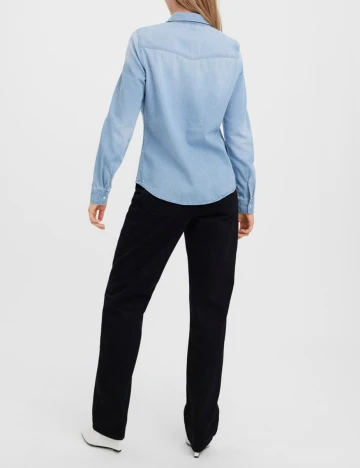 Camasa Vero Moda, bleu, M