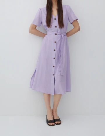 Rochie Medie Reserved, mov, 44