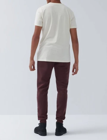 Tricou House Brand, crem, L Crem