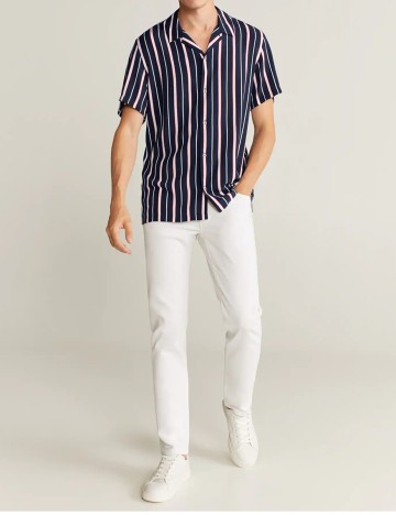 Camasa Mango, bleumarin, M