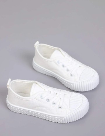 Tenisi Shein Kids, alb, 34