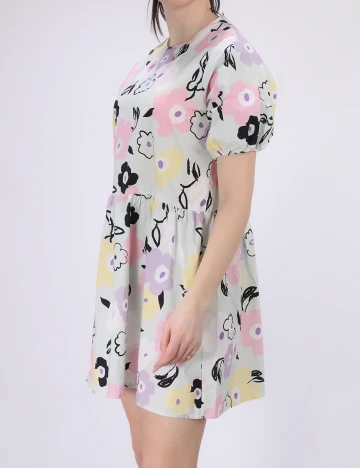 Rochie scurta House Brand, floral, L