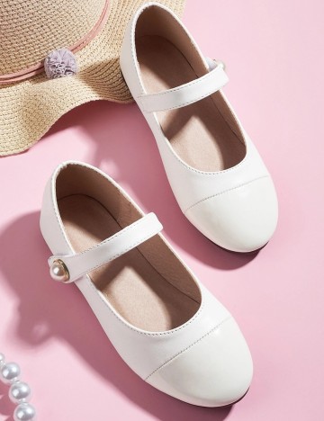 Balerini Shein Kids, alb, 32