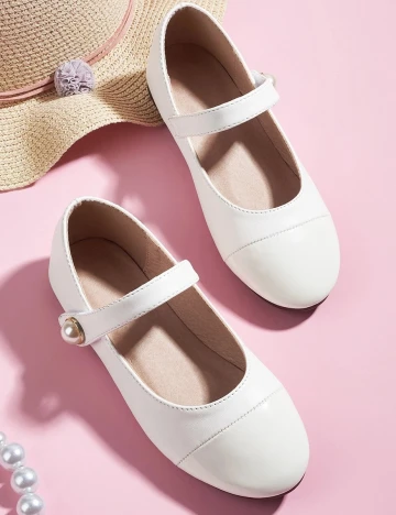 Balerini Shein Kids, alb, 32 Alb