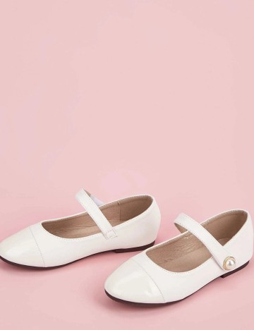 Balerini Shein Kids, alb, 32