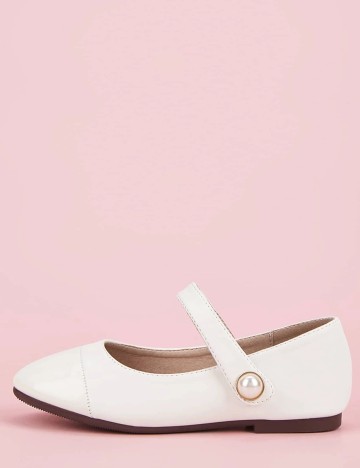 Balerini Shein Kids, alb, 32