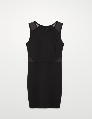 Rochie scurta CROPP, negru, S