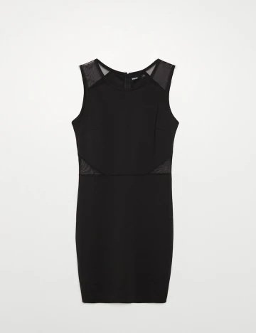 Rochie scurta CROPP, negru, S