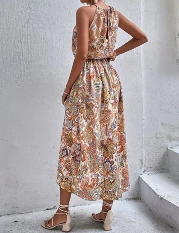 Rochie lunga SHEIN, floral, L