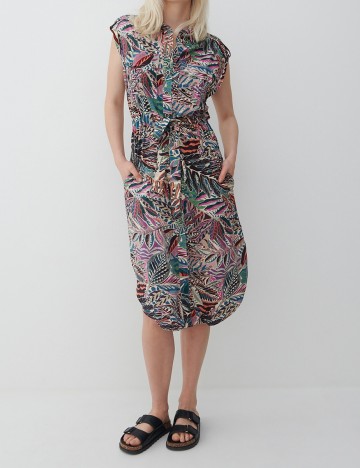 Rochie medie Reserved, mix culori, 42