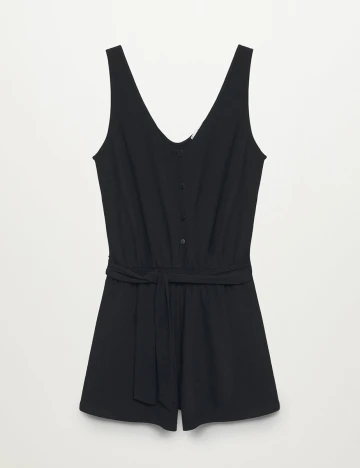 Salopeta Mango, negru, XS