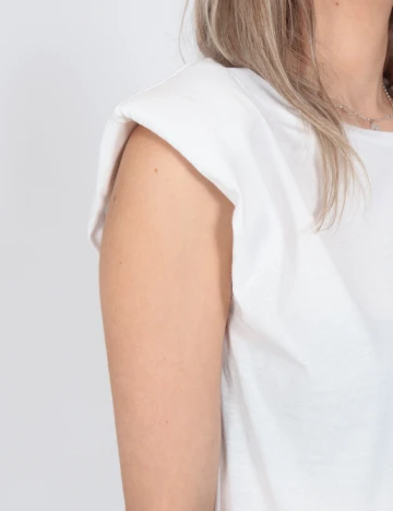 Rochie scurta Only, alb