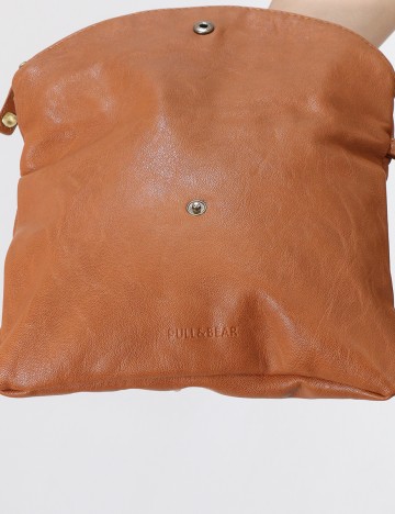 Geanta Pull&Bear, maro, ONE SIZE