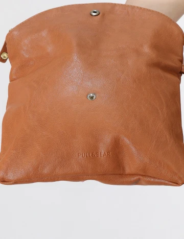 Geanta Pull&Bear, maro, ONE SIZE