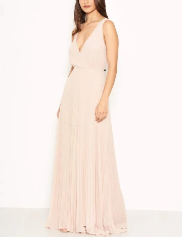 Rochie lunga AX Paris, roz, 36