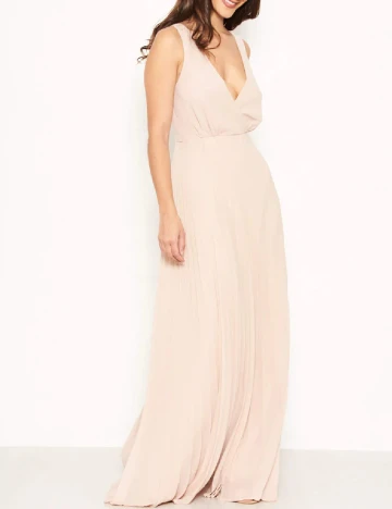 Rochie lunga AX Paris, roz, 36