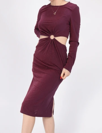 Rochie medie SHEIN, mov, M