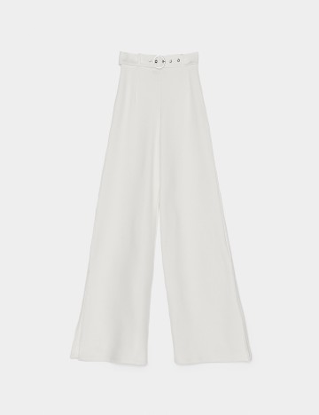 Pantaloni Bershka, alb, M