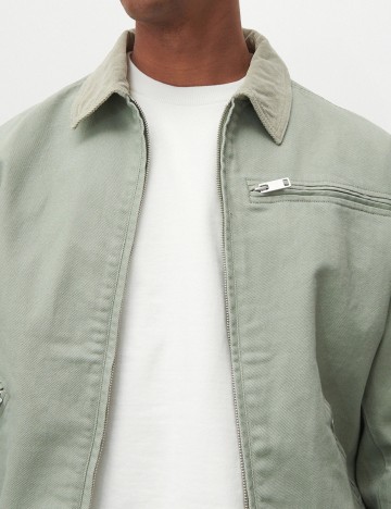 Jacheta Reserved, verde, XXL