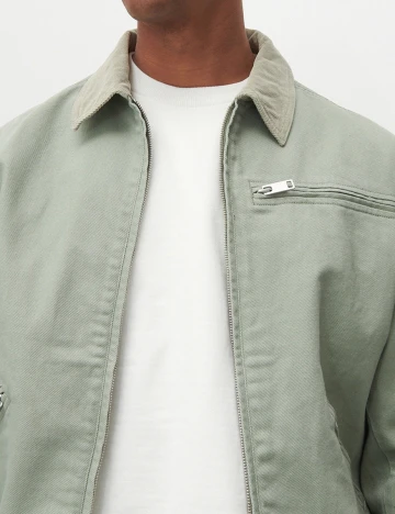 Jacheta Reserved, verde, XXL